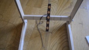 ? Гердан из бисера.  Часть 1 из 2.  Станочное плетение.  Бисероплетение.  Мастер класс