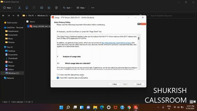PTV VISSIM Download and Installation Process | Student Version | Step by step process смотреть онлайн