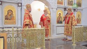 В кафедральном Богоявленском соборе города Клинцы состоялось архиерейское богослужение