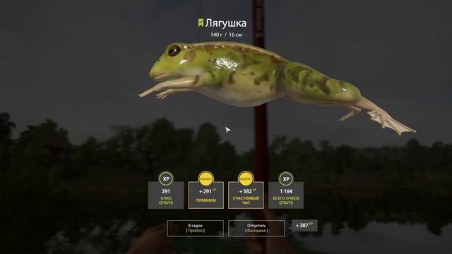 ЗАКРЫЛ оз. Комариное | ТРОФ Лягушка | Русская Рыбалка 4 смотреть онлайн