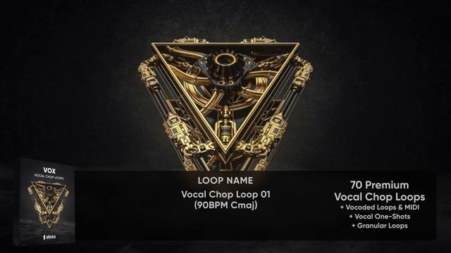 VOX | 70 Premium Vocal Chop Loops | Stickz