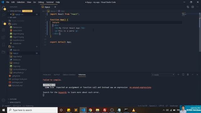 React JS - Crash Video on Introduction, Props & State смотреть онлайн