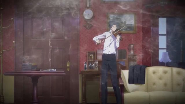 Yuukoku Moriarty - Sherlock playing violine смотреть онлайн
