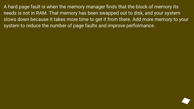 What is Performance Monitor telling me when my page faults / second are high? смотреть онлайн