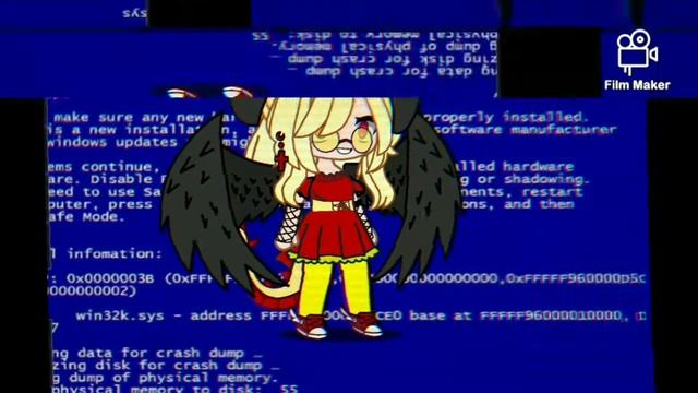 суть тренда посмотреть на камеру как на врага meme{Gacha club} смотреть онлайн