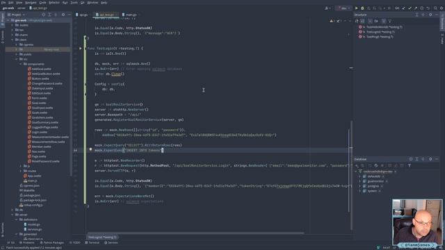 Fixing up Go API server tests that use sqlmock Go package | Always Developing #16 смотреть онлайн
