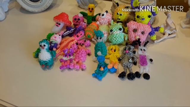 Моя коллекция игрушек из резинок! смотреть онлайн