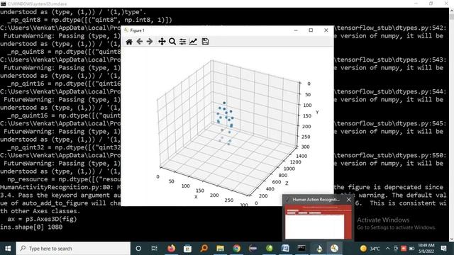 Human Action Recognition from depth maps and Postures using Deep Learning _ Python смотреть онлайн