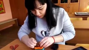 Мастер-класс по валянию из шерсти "Брошь Лисичка"