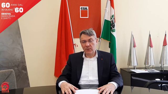 Maurizio Landini e i Sessanta anni dal 30 Giugno 1960 смотреть онлайн