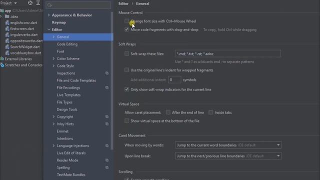how to Enable mouse scroll zoom in IntelliJ Idea / Android Studio 2023 смотреть онлайн