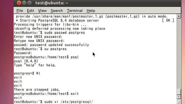 Ubuntu11.04にPostgreSQLをインストール смотреть онлайн