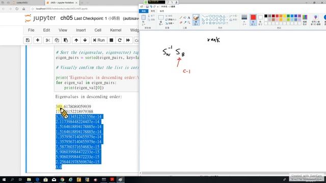 Python Machine Learning 22. Dimensionality Reduction-3: 線性判別分析-2 (recorded on 20190917) смотреть онлайн