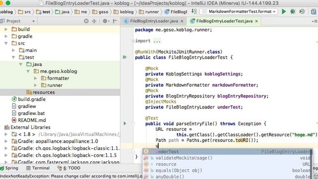 IntelliJ IDEA Mockito Plugin - Screen Cast смотреть онлайн
