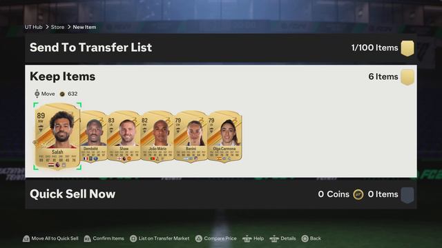 EA FC 24 Salah And Dembele In Small Rare Gold Players Pack смотреть онлайн