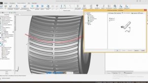 FeatureCam 2020 - 4-х осевая черновая обработка впадин шестерни на токарно-фрезерном станке