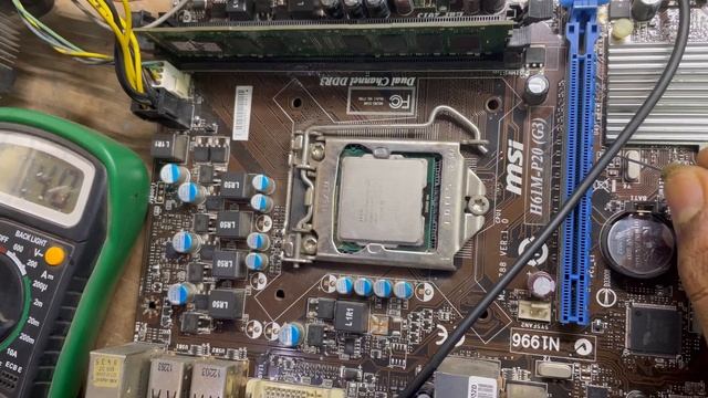 Msi h61 no power 2022 live repair |msi h61 motherboard no power on|MSI H61M-P20 (G3) | H61M P20(G3 смотреть онлайн