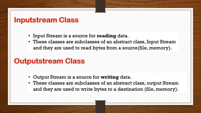 Java Stream classes смотреть онлайн