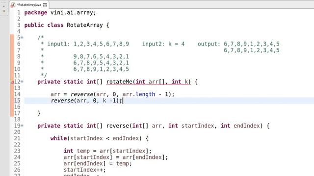 #3: Rotate Array Solution Explained - Java [WeTechie] смотреть онлайн