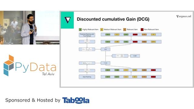 PyData Tel Aviv Meetup: Offline Metrics for Recommendation - Benjamin Kempinski смотреть онлайн