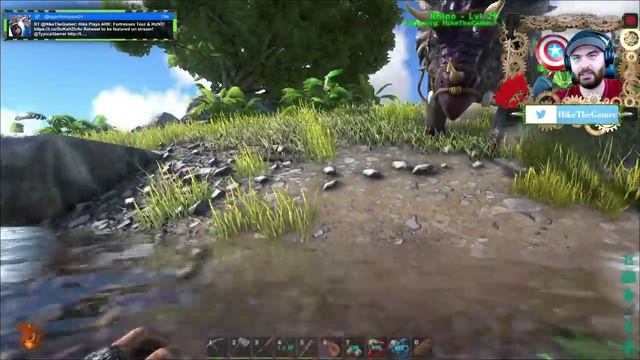 HikePlays ARK Survival: JURASSIC Fortresses Tour & HUNT! - The Dino Hunter! EP.10 w/ Stream Team!!! смотреть онлайн