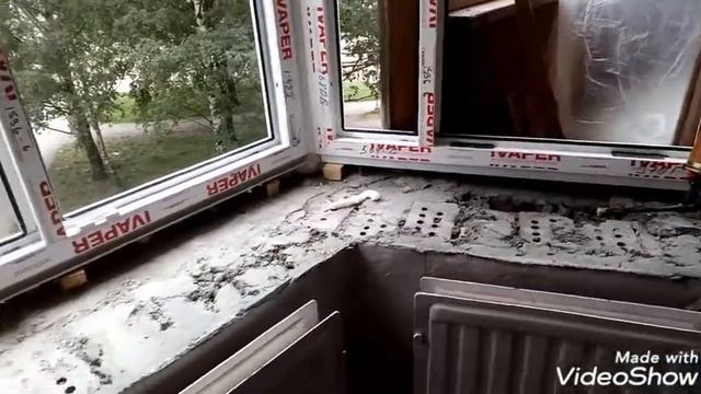 Эркер ПВХ в кирпичом доме. смотреть онлайн
