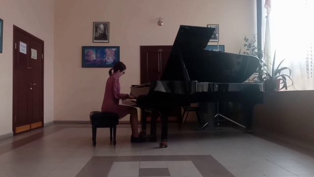 Селина Евгения: Ф. Шопен Ноктюрн b-moll, С. Прокофьев XXI Мимолетность смотреть онлайн