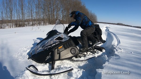 Русская механика снегоход Тайга Патруль800 SVT