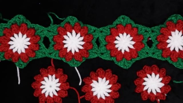 Easy Crochet Christmas Tree Wall Hanging Decoration смотреть онлайн