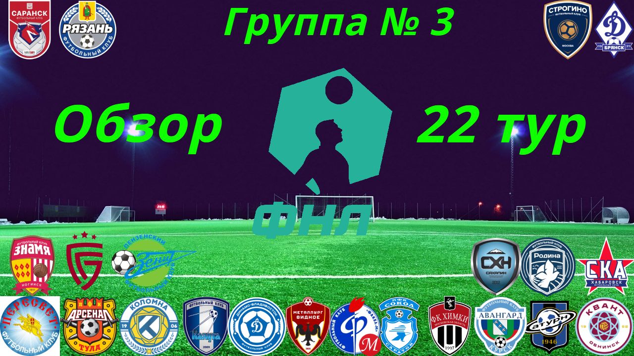 ФНЛ-2. Обзор 22-го тура группа № 3, сезон 2021/22 смотреть онлайн