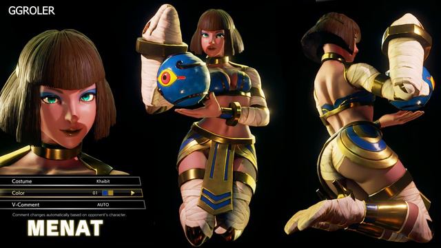 SFV:CE 🔥 MENAT 🔥 all official costumes смотреть онлайн