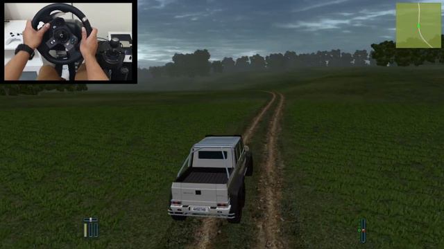 City Car Driving - Mercedes-Benz G 63 AMG 6x6 | Logitech G920 Steering Wheel Gameplay смотреть онлайн