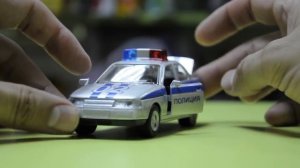 Игрушка легковая машина Lada 110 полиция 5-37 «ТехноПарк» 130465