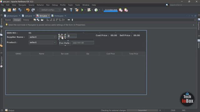 Java MYSQL NetBeans POS inventory System Full Project with Src code DappCode Powerful POS #14 смотреть онлайн