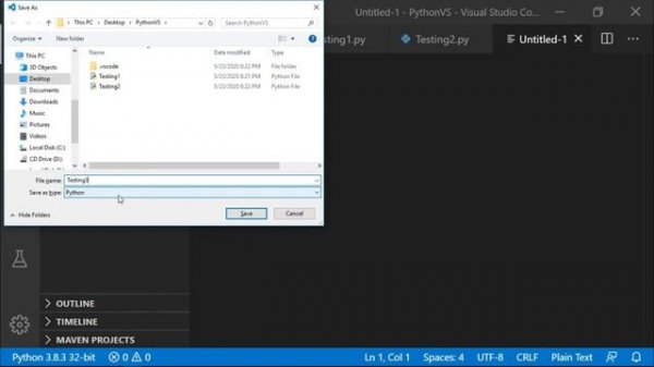 8- How to Run Python Program using VS Code | Python Tutorial in Hindi