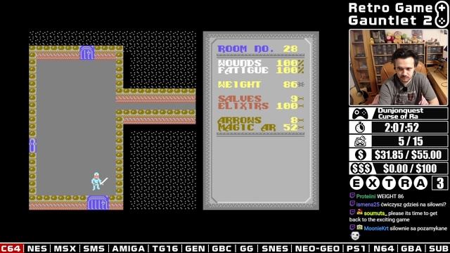 RGG S02E10 - Dunjonquest: Curse Of Ra [C64]