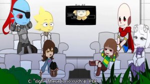 Undertale react to Underplayer ||Ft.Player,Z!Frisk || Part 1 •Short like ink•