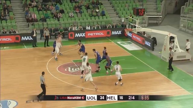 Union Olimpija - Helios Suns 105:54 (4. krog, Liga Nova KBM za prvaka) смотреть онлайн