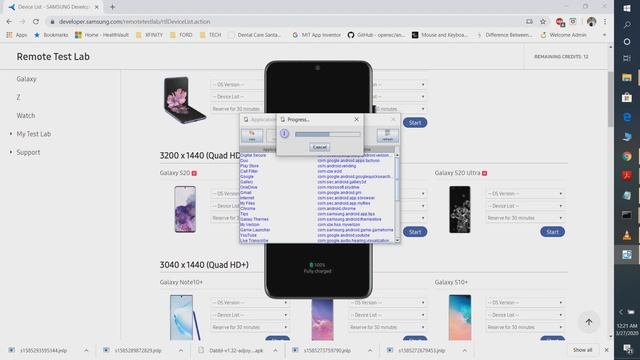 How to use Samsung Remote Test Lab to install your mobile app смотреть онлайн