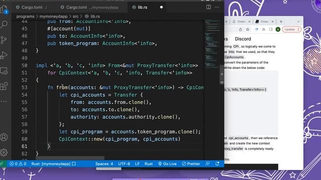 Rust for Solana: Create your own SPL token part-2 смотреть онлайн