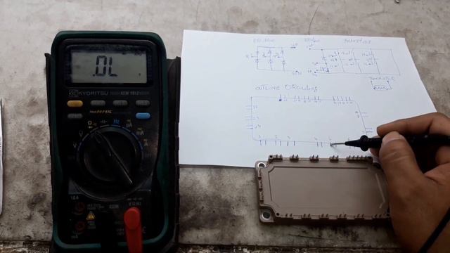 IGBT TEST - How to test 7MBR50SB120-50 in Hindi | vfd repairing lab смотреть онлайн