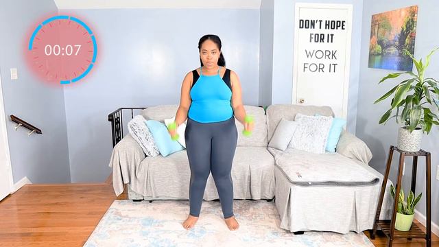PLUS SIZE/Beginner Total Body 10 Minute Fat Burning Workout (Low Impact) смотреть онлайн