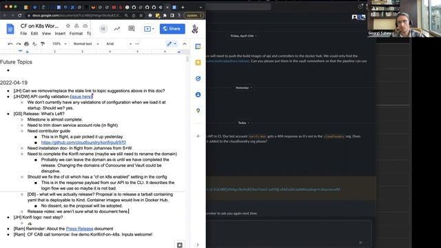 Korifi (Cloud Foundry on Kubernetes) Working Group Forum Call April 19 2022 смотреть онлайн