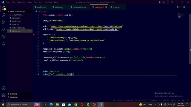 How To Find Movie Rating Using Python смотреть онлайн