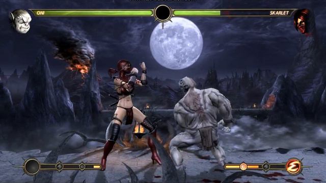 Mortal Kombat 9 Oni DLC Skin Mod MK9 смотреть онлайн