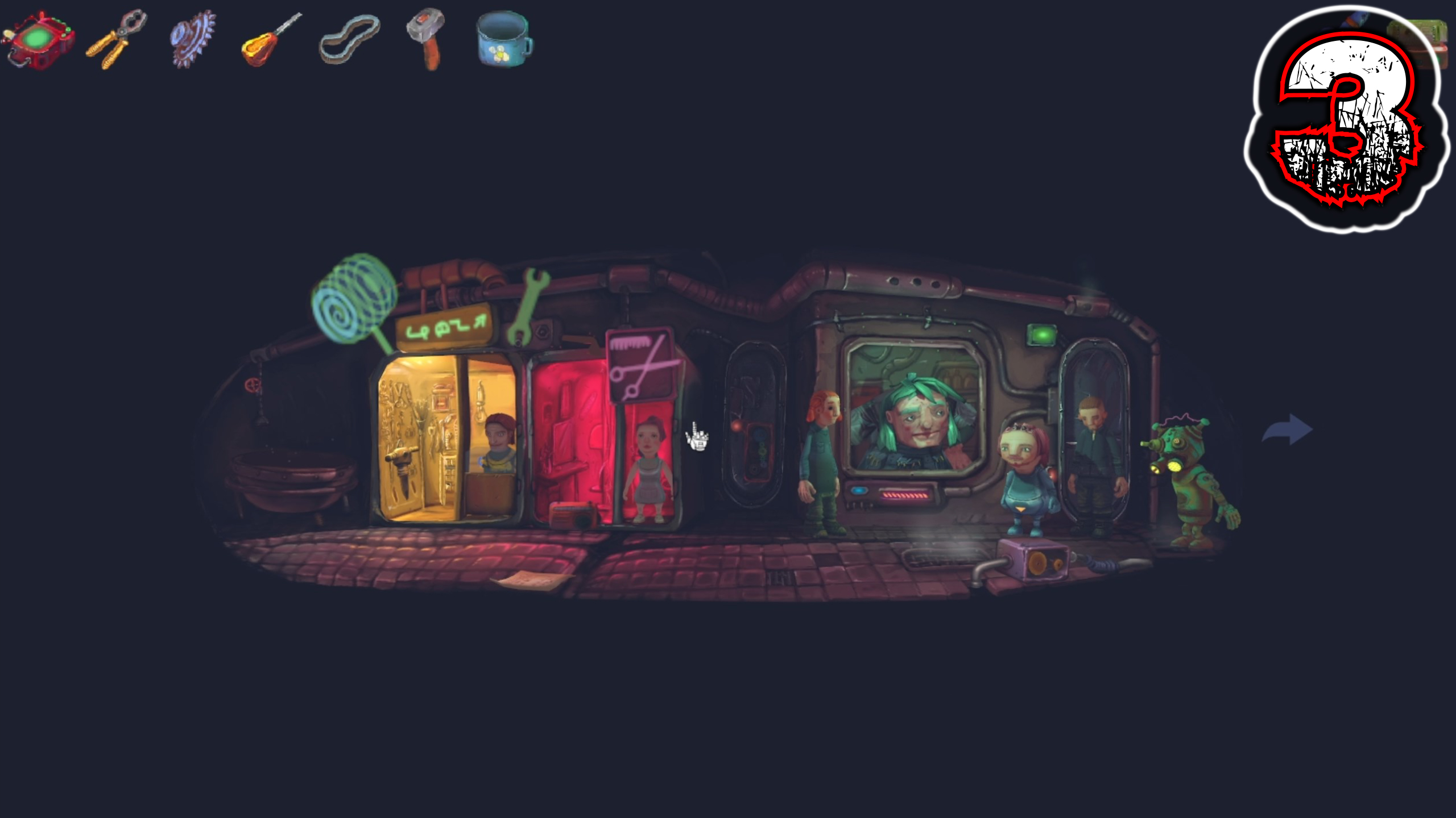 MECHANIC 8230 ESCAPE FROM ILGROT #3 - Хранилище. Базар смотреть онлайн