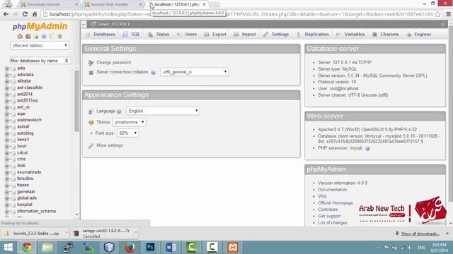 كورس تعلم جوملا learn joomla 3 : 02 تثبيت جوملا علي السيرفر المحلي وأفضل أعدادات للسيرفر смотреть онлайн