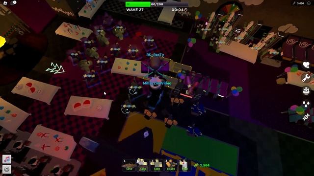 POV P1 | Pizza party duo strat Tower Defense Simulator | Roblox смотреть онлайн