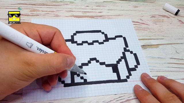 Наклейка ВОЛЬТ - СЕРДЖ из ИГРЫ BRAWL STARS РИСУНКИ ПО КЛЕТОЧКАМ -PIXEL ARTSURGE смотреть онлайн