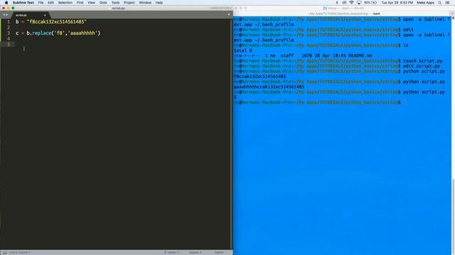 Introduction To Python: python string tutorial смотреть онлайн